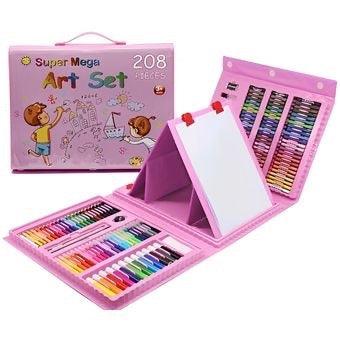 NUEVO MEGA-SET DE ARTE 208 PIEZAS EN TAMAÑO EXTRAGRANDE🎨✨