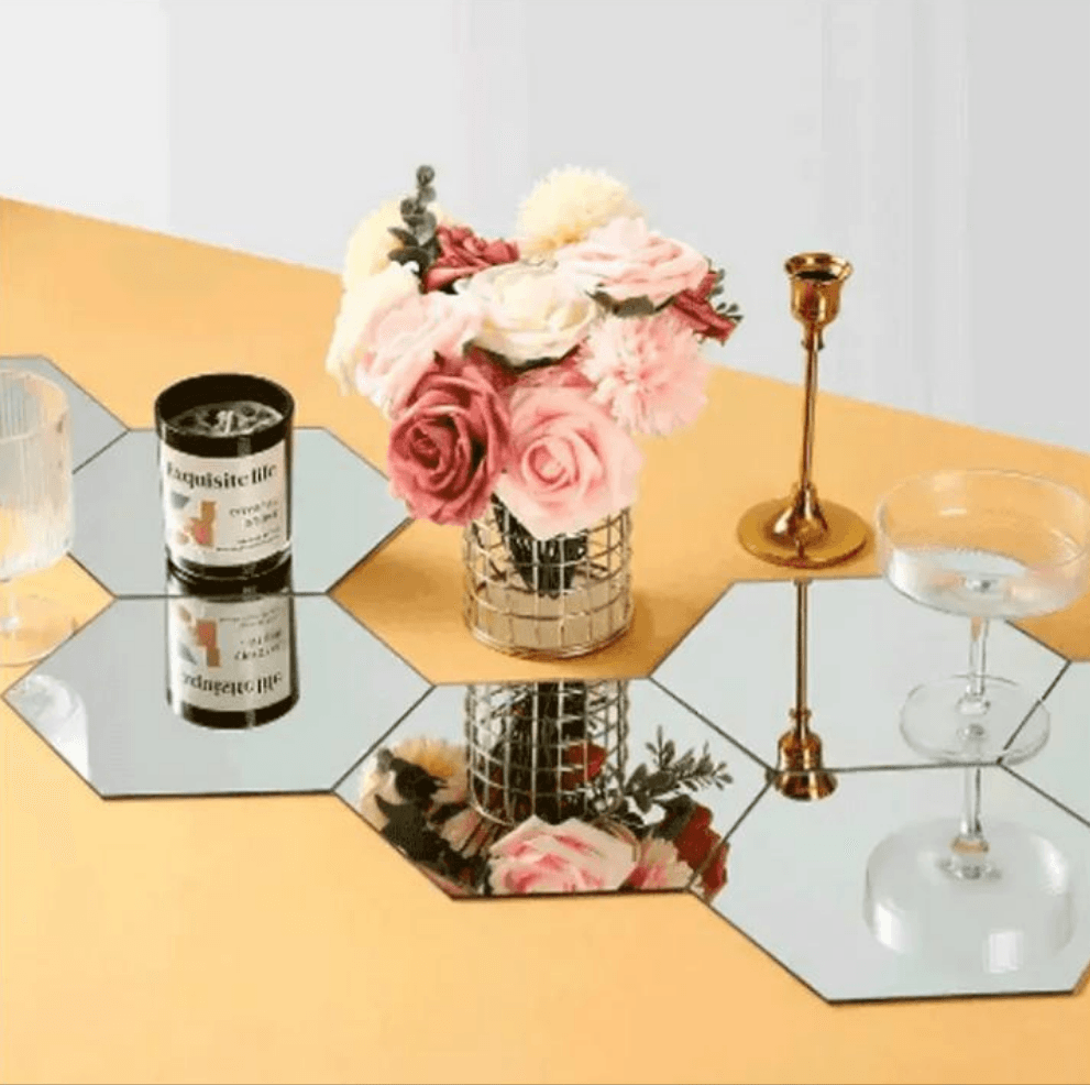 EspejoLuxe™ SET de Espejos decorativos Autoadhesivo 18cm