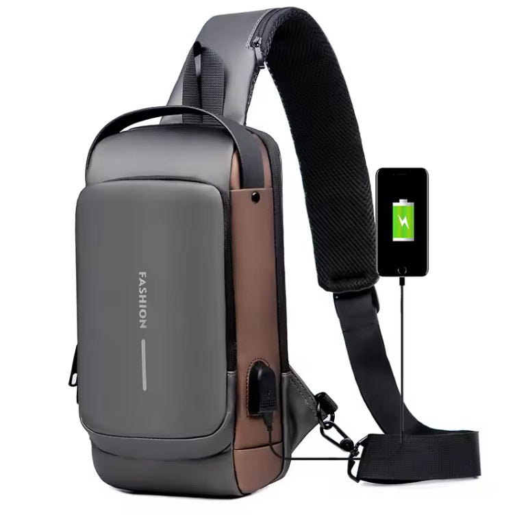 UrbanLock™ | Mochila Antirobo de Cuero con Candado