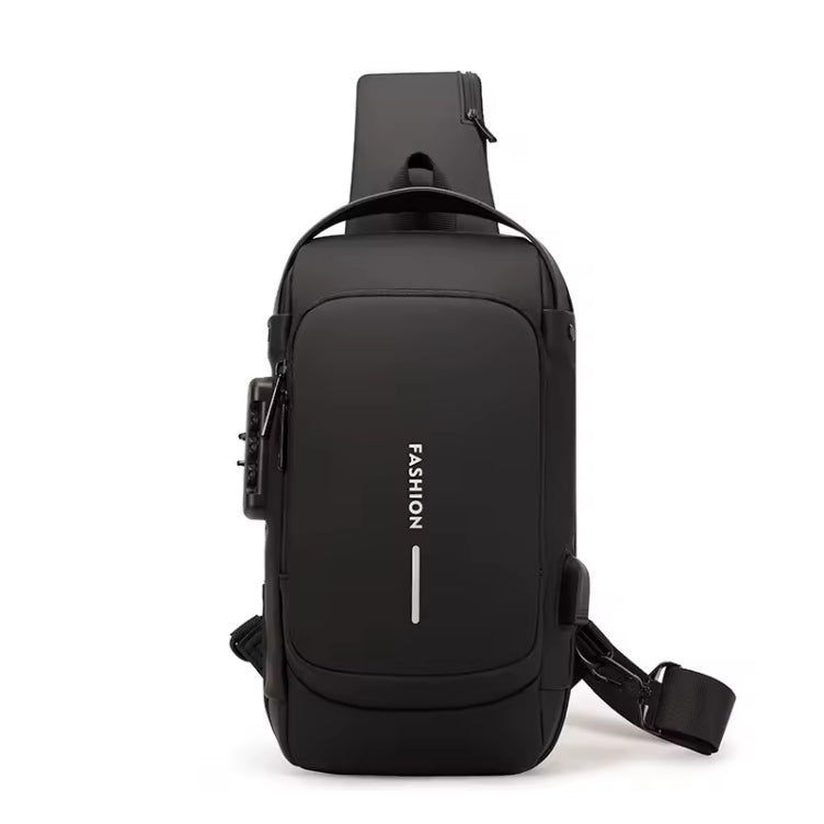 UrbanLock™ | Mochila Antirobo de Cuero con Candado