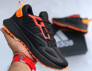 Adidas 2K Negro Naranja Caballero