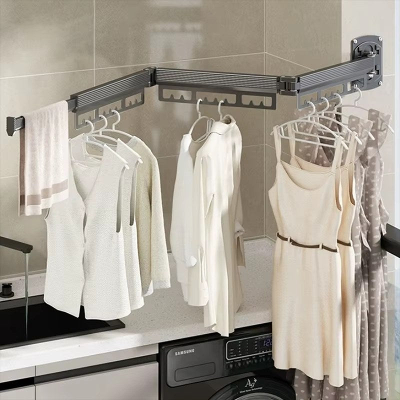 DrySpace™ | Tendedero Plegable  de Aluminio con Capacidad 50Kg